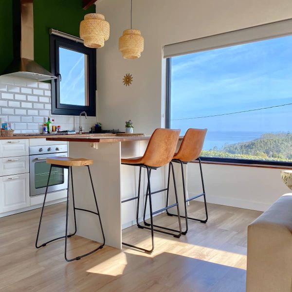 Cocina con vistas La casina del Prau